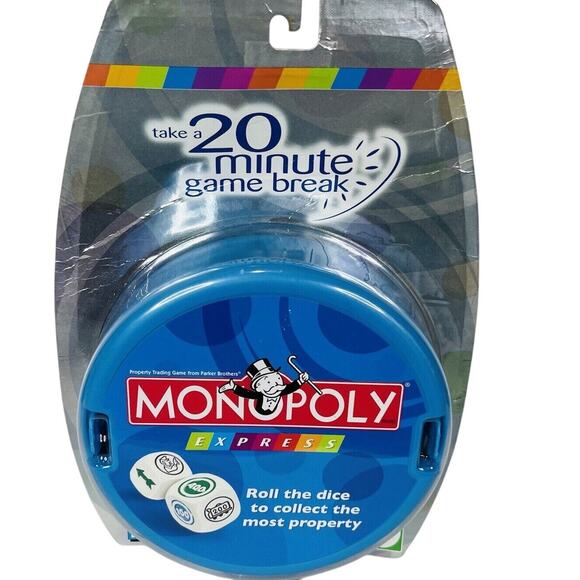 5 for $25| Parker Brothers Monopoly Express 2007 Travel Board Game - Picture 3 of 8